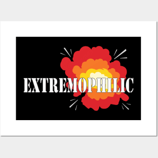 Extremophilic, white Posters and Art